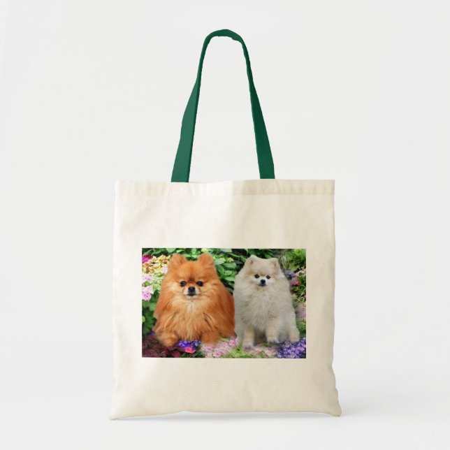Pomeranians Tote Bag (Front)