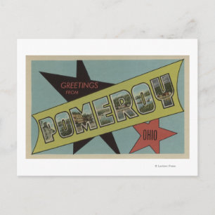 Pomeroy, OhioLarge Letter ScenesPomeroy, OH Postcard