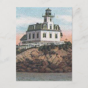 Pomham Rocks Lighthouse Postcard