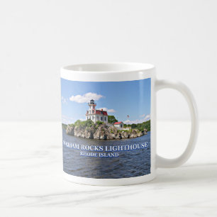 Pomham Rocks Lighthouse, Rhode Island Mug
