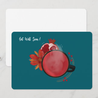 Pommegranate Tea Card