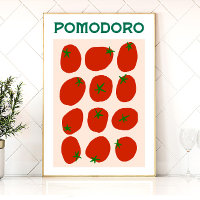 Pomodoro Italian Tomato Retro Modern Vintage Style