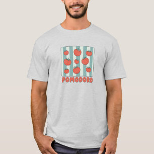 Pomodoro Timer Productivity Tomato Study Focus T-Shirt