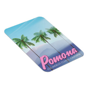 Pomona, California USA travel poster Magnet