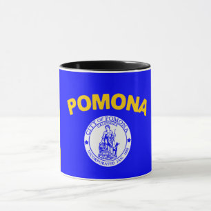 Pomona city flag mug