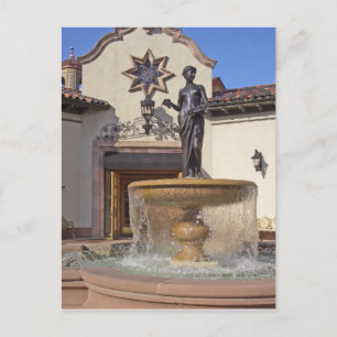 Pomona Fountain in Kansas City Postcard