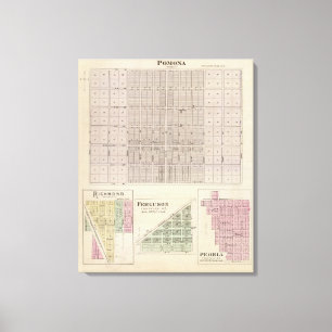 Pomona, Richmond, Ferguson and Peoria Canvas Print