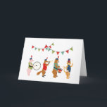 Pomp and Circumstance Animal Parade Card<br><div class="desc">A birthday card of marching animals on parade</div>