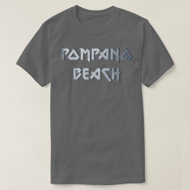 Pompano Beach FL T-Shirt (Design Front)