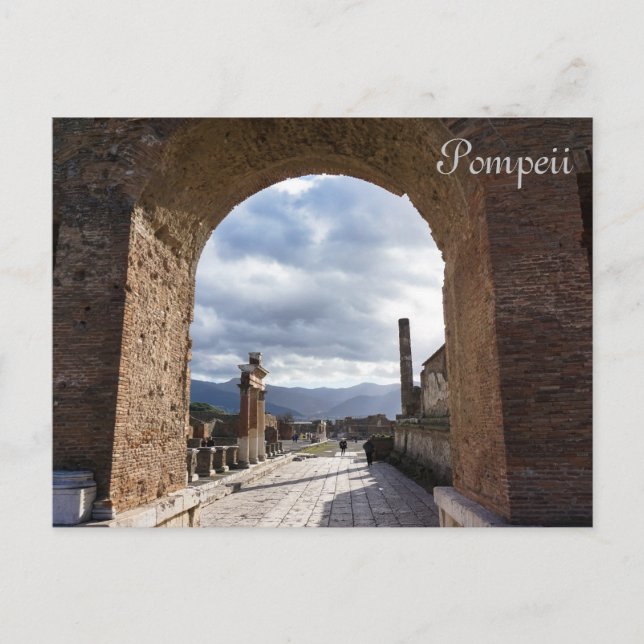 Pompeii Arch Postcard (Front)