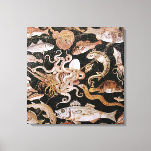 POMPEII COLLECTION / OCEAN - SEA LIFE SCENE CANVAS PRINT
