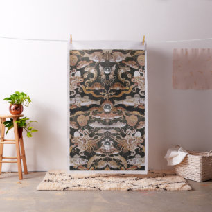 POMPEII COLLECTION/OCEAN - SEA LIFE SCENE Nautical Fabric