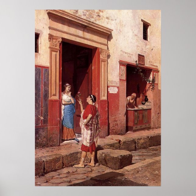 POMPEII STREET SCENE POSTER (Front)