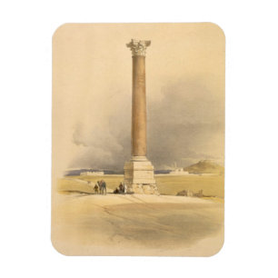 Pompey's Pillar, Alexandria, from "Egypt and Nubia Magnet