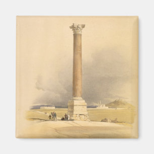 Pompey's Pillar, Alexandria, from "Egypt and Nubia Magnet