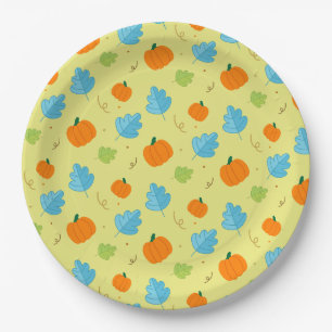 Pompoen Paper Plate