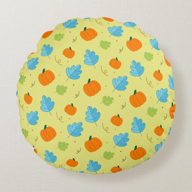 Pompoen Round Cushion (Front)
