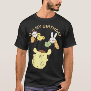 Pompompurin Its My Birthday  T-Shirt
