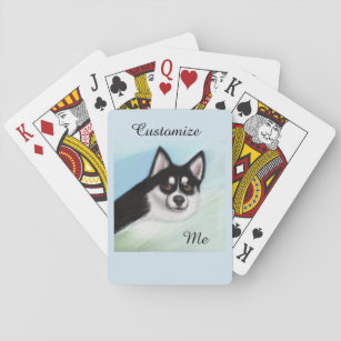 Pomsky Dog Cards