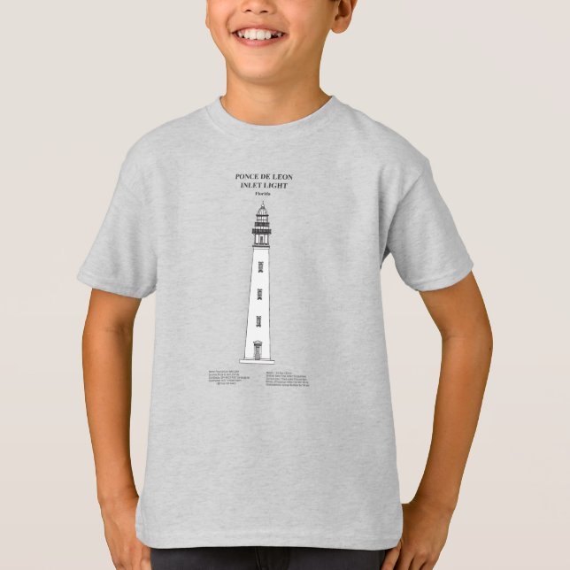 Ponce de Leon Inlet Lighthouse - Florida - SBD T-Shirt (Front)