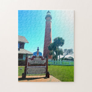 Ponce De Leon Inlet Lighthouse in Ponce Inlet, FL Jigsaw Puzzle
