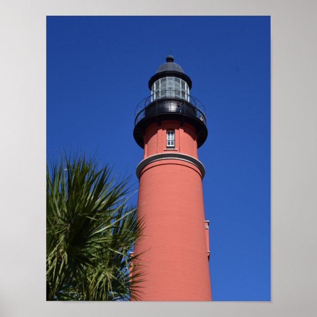 Ponce De Leon Lighthouse Photo on a  Poster (Front)