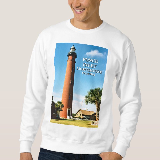 Ponce Inlet Lighthouse, Florida Sweatshirt (Front)
