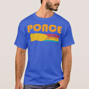 Ponce Puerto Rico Vintage Distressed Souvenir T-Shirt