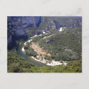 Pond Dark Ardéche France Postcard