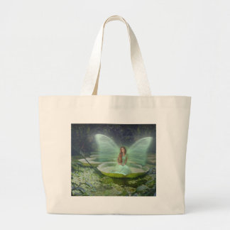 Pond Fairy Large Tote Bag