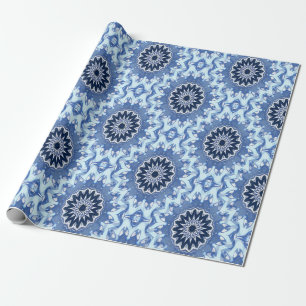 Pond flowers.... wrapping paper