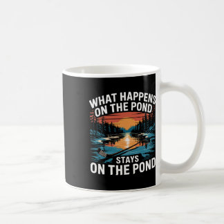 Pond Hockey Player Shinny (1) Coffee Mug