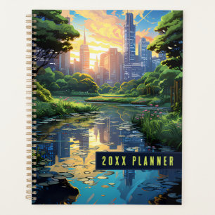 Pond in a City Park Planner