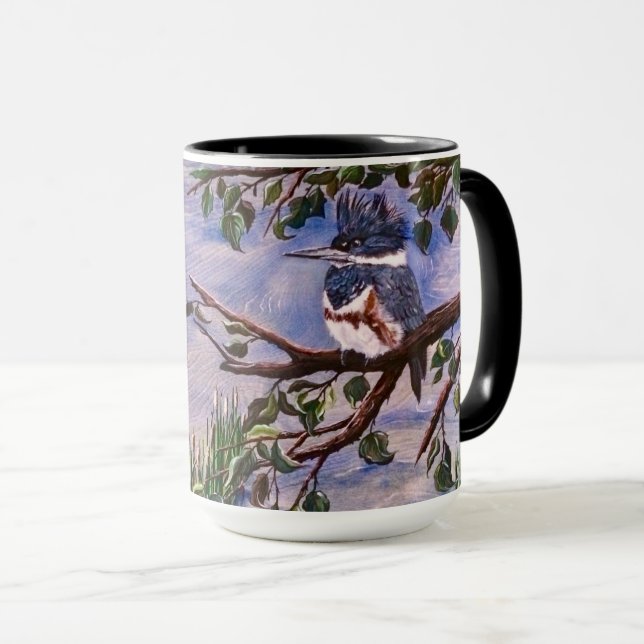 Pond Kingfisher Cup (Front Right)