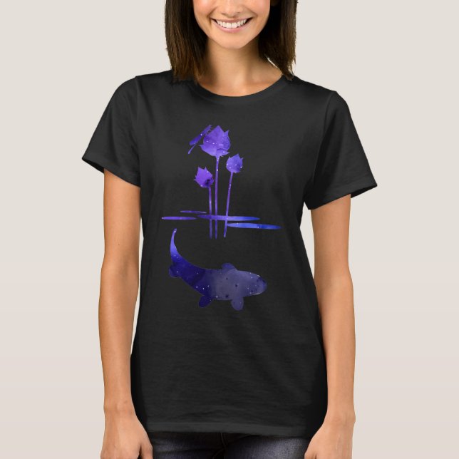 Pond / Koi Silhouette T-Shirt (Front)