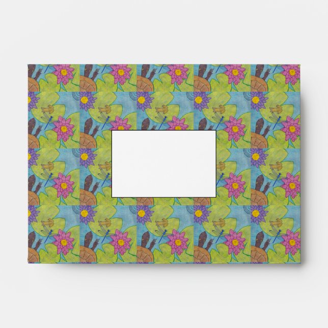 Pond Scene - A6 Envelope (Front)