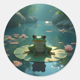 Pond Sentinel -  Classic Round Sticker