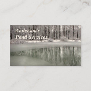 Pond Services Business Card