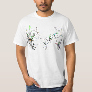 Pond Weeds Nature Abstract T-Shirt