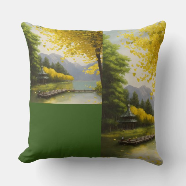 Pond with Nature Cushion (Front)