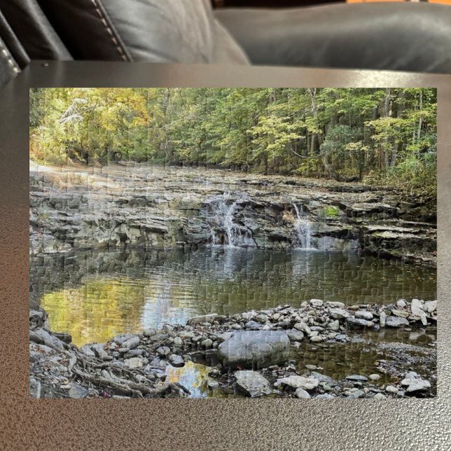 Pond with Waterfall Puzzle (Creator Uploaded)