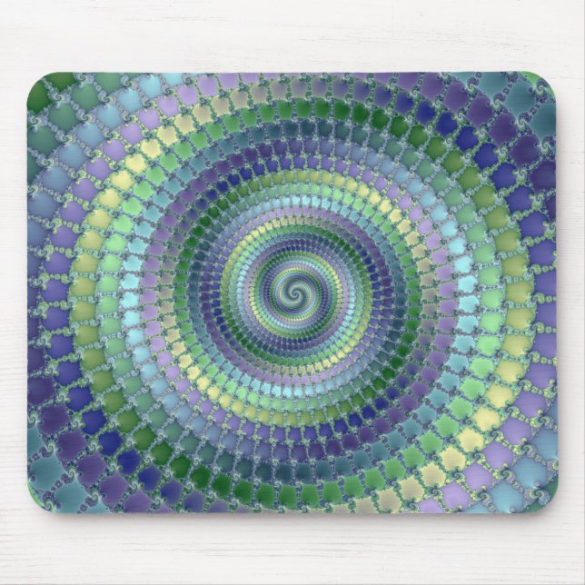 Pondering - Fractal Mouse Pad (Front)