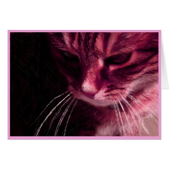 Pondering In Pink (Front Horizontal)