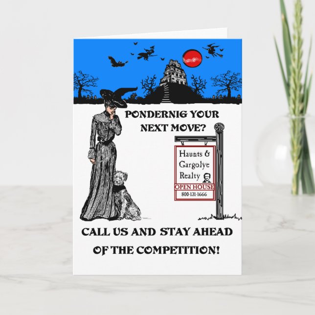 Pondering your next move? card (Front)