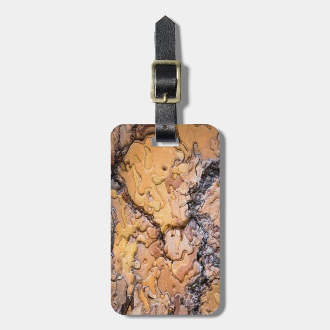 Ponderosa pine bark, Washington Luggage Tag (Front Vertical)