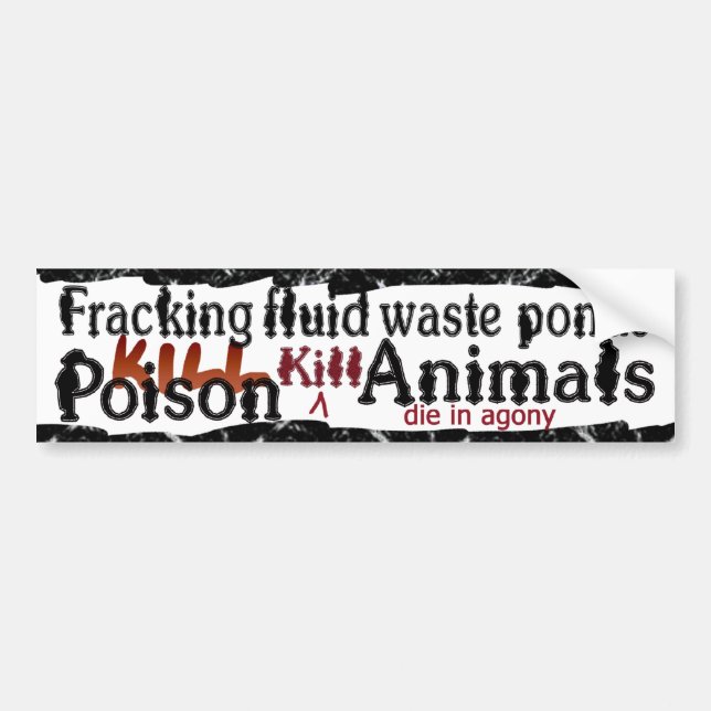 ponds kill bumpersticker bumper sticker (Front)