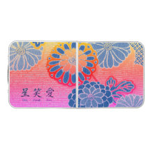 Pong Table RED KIMONO PATTERN LIVE LAUGH LOVE