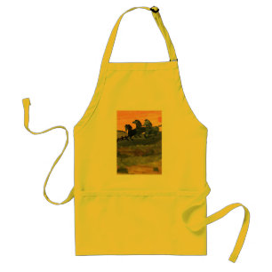 'Ponies' Golden Yellow Apron