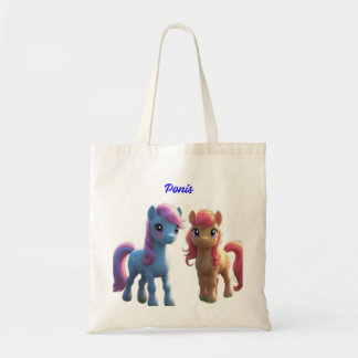 PONIES TOTE BAG