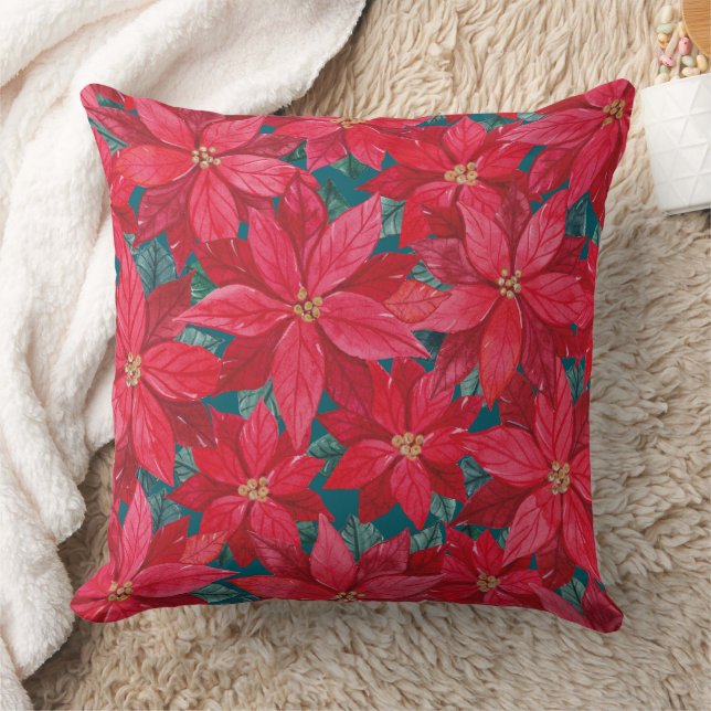 Ponssetias Winter Shelter Cushion (Blanket)